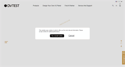 Desktop Screenshot of dvtest.com