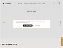 Tablet Screenshot of dvtest.com